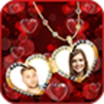 locket photo frames android application logo